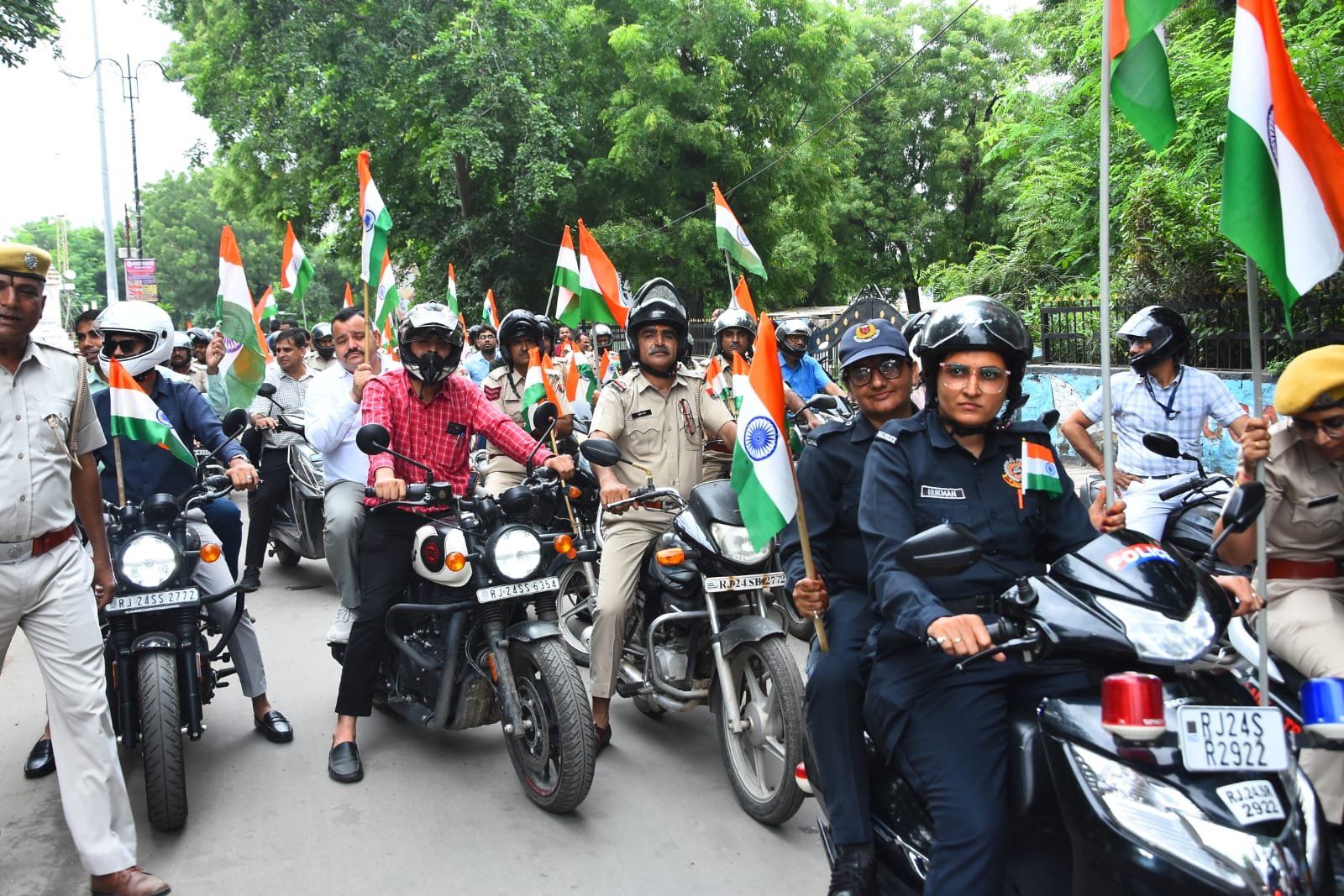 हर घर तिरंगा कार्यक्रम के तहत तिरंगा रैली का हुआ आयोजन