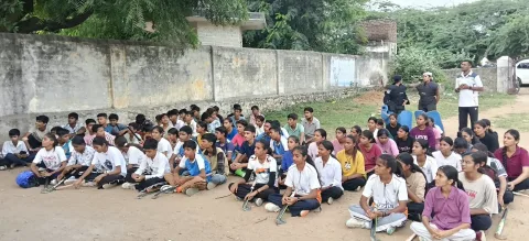 खिलाड़ियों ने दिखाया  दमखम