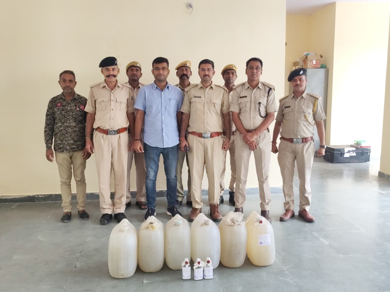 विशेष निरोधात्मक अभियान के तहत हुई कार्यवाही